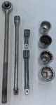 Proto Tools Cresent Ratchet & Socket 8PC Set. Fixed Price $175.00.