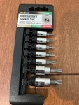Pro-grade Internal Torx Socket Set 7PCS. T15 T20 T25 T27 T30 T40 T45. Fixed Price $15.99.