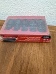 Snap-on Tools 3/8 Drive 6 Point Low Profile Sae Swivel Impact Socket Set 205RIPF. Fixed Price $160.00.