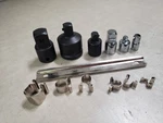 Stanley Proto J52006 Piece 3/8" Drive Full Polish Fractional Adapter Set. Fixed Price $79.95.