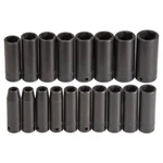 Impact Socket Set, 1/2 In Dr, 18 Pc. Fixed Price $366.31.