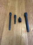 Craftsman - 2 Impact 3/8 Drive Extensions Plus Extras Adapter &. Fixed Price $27.00.