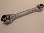 Vtg Craftsman Dog Bone Combo Wrench Sae 14277Y - 8 In Style W/ Magnet. Fixed Price $19.95.