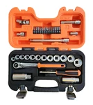 **free Postage** Bahco SL34 3/8IN Drive Socket & Mech Set Of Metric. Fixed Price $121.69.