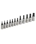 Craftsman 12-PIECE 1/4-IN And 3/8-IN Tamper Proof Torx Bit Driver Socket Set. Fixed Price $50.98.