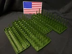 Hansen Pc- Row Socket Tray Metric Sae Storage Rack Holders 1/4" & 3/8". Fixed Price $34.95.
