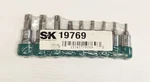Sk Hand Tools 19769 - 9PC Tamper Proof Torx Set. Fixed Price $50.00.