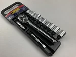 Gearhead GH4253 3/8" Drive Metric Socket &ratchet Handle Set, 14-PIECE. Fixed Price $22.49.