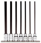 Blackhawk J4990-7XL 3/8-INCH Drive Extra Long Hex Bit Set, 7-PIECE Usa Made. Fixed Price $86.95.