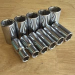 Craftsman Metric Length Semi Deep Socket Set 3/8" Drive To 19MM Gk Usa. Fixed Price $299.95.