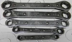 Snap-on 5PC Sae 6PT Ratcheting Offset Box Wrench 1/4"-13/16" R810S-R2426S. Fixed Price $79.99.