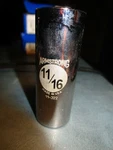 Armstrong 11/16" 12PT. 3/8" Drive Deep Socket. Fixed Price $12.00.