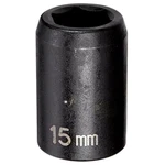 Grey Pneumatic 2015M 1/2" Drive 15MM Standard Impact Socket. Fixed Price $10.55.