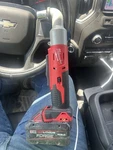 Milwaukee 2668-20 M18 3/8" Cordless Right Angle Impact Wrench With 8.0 Battery. Fixed Price $175.00.