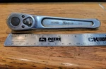 Vintage Snap-on FV71M Ratchet 3/8 Drive 6 Inches Chrome Usa. Fixed Price $35.00.