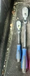 Cornwell Blue Power 1/4 And 3/8 Flex Head Ratchets. Fixed Price $110.00.