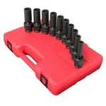Sunex Tools 2658 10 Piece 1/2" Drive Deep Universal Metric Impact Socket Set. Fixed Price $174.12.