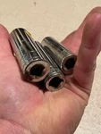 Vtg Benchtop 13MM 14MM 16MM Deep Socket Set For 3/8 Drive 2.5". Fixed Price $18.99.
