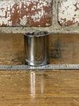 Easco 1/2" Drive 1/8 12 Point Socket Made The Usa. Fixed Price $9.38.