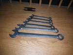 Vintage Billings Vitalloy 7/16-7/8" 12 Point Pcs. Wrench Set Usa. Fixed Price $20.00.
