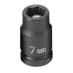 Grey Pneumatic 1/4" Drive X 7MM Magnetic Standard Socket 907MG. Fixed Price $10.51.