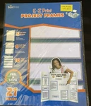 Royal Brites Ez Print Adhesive Framed Project Labels, Blue/green, 21 Pc. Fixed Price $10.00.