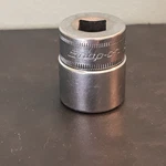 Snap On FM19 3/8" Drive 12 Point Metric 19MM Shallow Chrome Socket Usa. Fixed Price $12.34.
