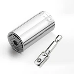 Universal Socket Tool 7-19MM Multi-function Ratchet Drill Adapter Gift For Men. Fixed Price $9.50.
