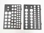 Craftsman Socket Organizer Set Of Trays - 1/2" Drive Sae Standard & Metric. Fixed Price $19.95.