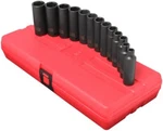 13-PIECE 3/8-INCH Drive Deep Metric Socket Impact Set By Sunex Tools. Fixed Price $46.09.