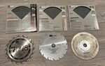 Vintage Sears Craftsman Saw Blades 32519 & 32495 32449 Kromedge, Carbide Tip. Fixed Price $16.50.
