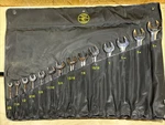 Klein Tools 68406 Sae 12-POINT, Combination Wrench Set, 14-PIECE, Plus Roll. Fixed Price $240.00.