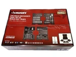 Husky Piece Mechanics Tool Set With Build Out Storage Trays Model H270MTSBON. Fixed Price $159.95.