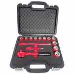 Wiha 31792 14 Piece Insulated Socket Set 1/2" Drive - Sae. Fixed Price $584.98.