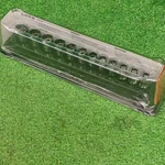 Snap-on 112TMMDSY Semi-deep Socket Set Metric 5-15MM New Unused Jp. Fixed Price $339.99.