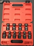 Sunex 3657 *10PC* 3/8" Metric 6PT. Universal Impact Sockets Set Swivel. Fixed Price $99.99.