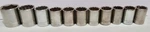 Craftsman 1/2 Drive 12PT Sockets & 6PT Sizes 1/4" Thru 3/4" (lot Of 11). Fixed Price $35.00.
