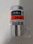 Tekton 3/8 In. Drive X 24 Mm Deep 6-POINT Socket. Fixed Price $12.90.