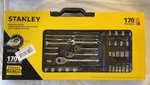 New Stanley 170-PIECE Mechanics Tool Set Sae & Metric 96-011. Fixed Price $92.60.