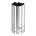 Powerbuilt 1/2 Inch Drive X Sae Deep Socket, 1-1/16", Silver. Fixed Price $28.99.