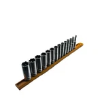 Gearwrench 14 Piece 3/8" Drive, 6 Point Deep Length Socket Set, Metric #80554. Fixed Price $55.00.