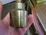 Nos Wright S356 Drive 1-3/4" 12 Point Shallow Impact Socket Usa. Fixed Price $10.00.