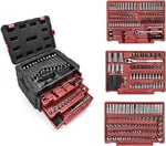 Workpro 450-PIECES Drive Socket Set Metric Sae Ratchet Wrench Mechanics Tool. Fixed Price $229.99.