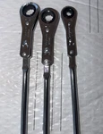 Snap On Piece Ratcheting Handle Box Wrench -11/32 1/2 9/16. Fixed Price $160.00.