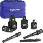 Workpro 7PIECES Impact Socket Adapter W/3PC 1/4"HEX Shank Drill Extensionset. Fixed Price $26.99.
