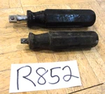 Snap-on Tools 2 Piece 1/4 & 3/8 Shank Drivers Black Handle Vintage. Fixed Price $55.00.