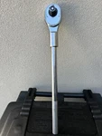 Westward 5MX65 3/4 In Drive, 19-7/8" Pear Hand Ratchet, Chrome. Fixed Price $95.00.