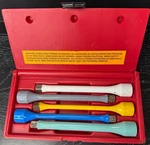 Mac Tools 5 Pc 1/2 Drive Wheel Torque Extension Kit With Case WTE1460. Fixed Price $69.99.