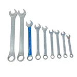 Kal Sae Assorted Size 6, 12 Pt Combination Wrench Hand Tool Set, Usa, 9 Pcs. Fixed Price $22.92.