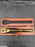 Sears Craftsman 75TH Anniversary 22K Gold Nos Ratchet Usa Vq 44813 W/ Case. Fixed Price $139.00.